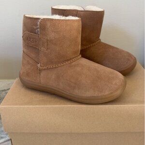 NEW Ugg Toddlers' Keelan II Suede Boots in Chestnut Sz 10 (No Tags)